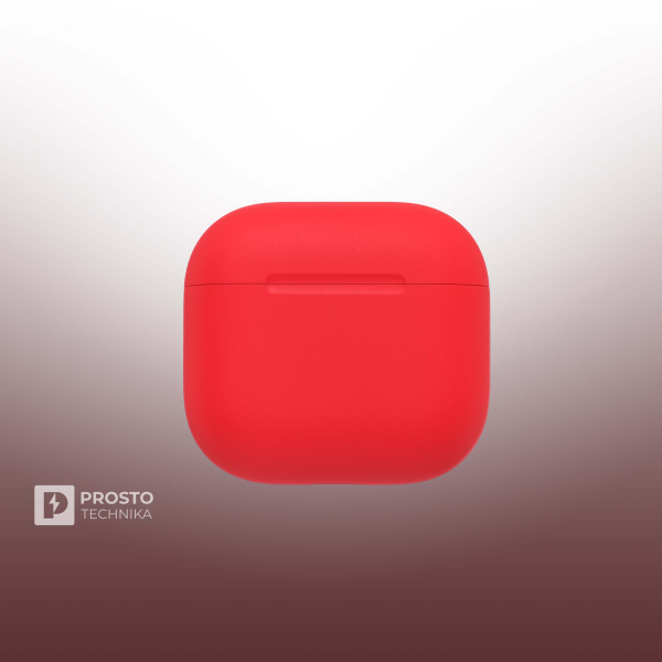 Apple Беспроводные наушники Apple AirPods 4 / Красный